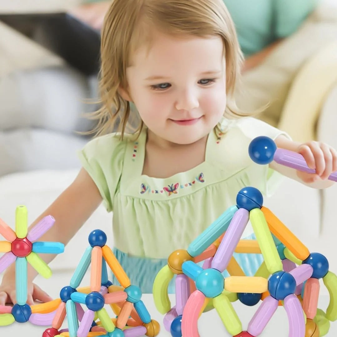 Magnetic Building Set For Children