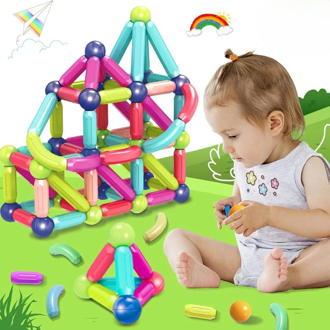 Magnetic Building Set For Children