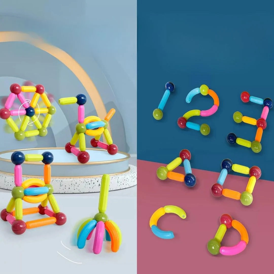 Magnetic Building Set For Children