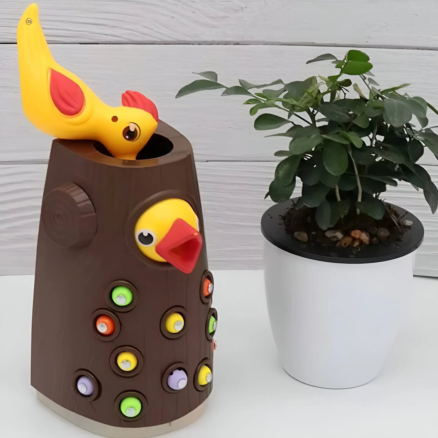 MamaBird - Interactive game for feeding & learning