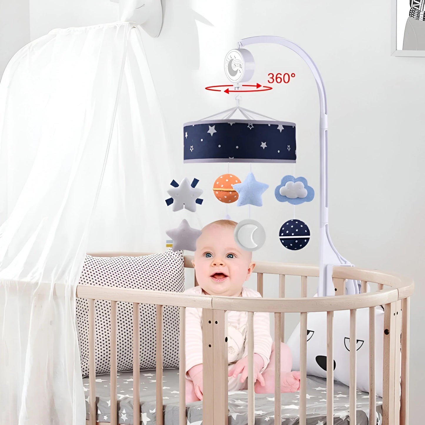 Star Sound – Music mobile with music box for the baby's bed