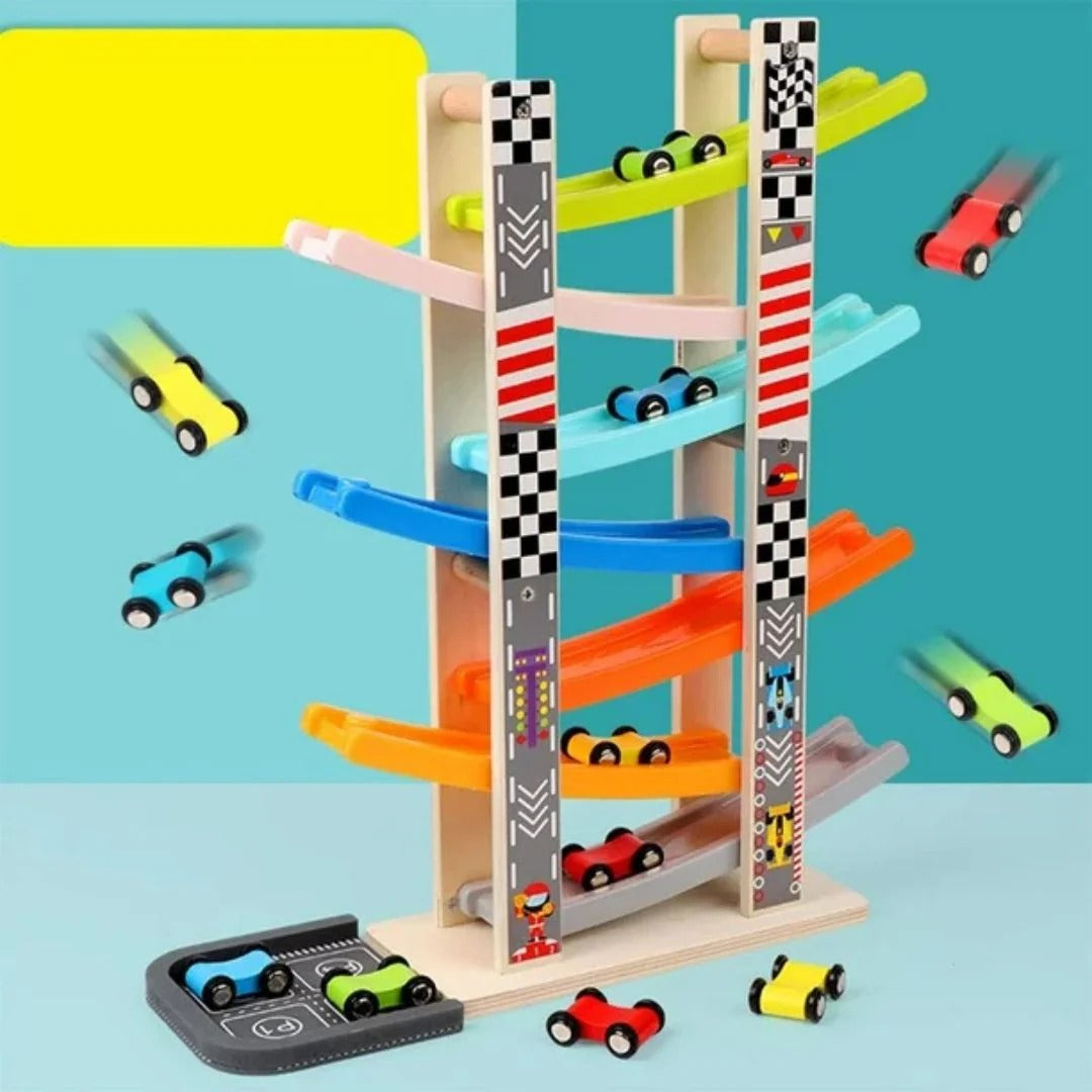 Racing Ramp – Classic car racetrack for children