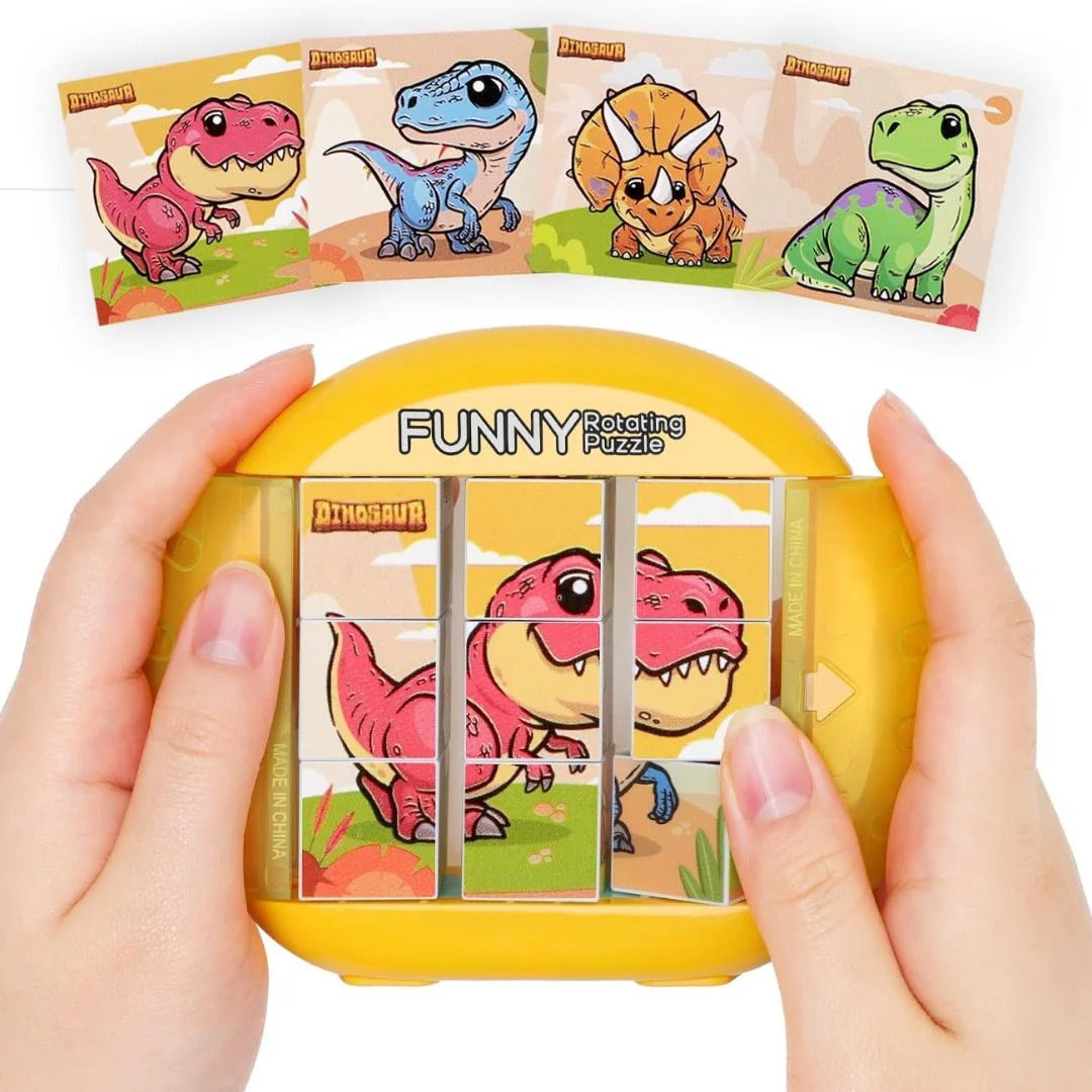 Animal Spinning Puzzle For Children