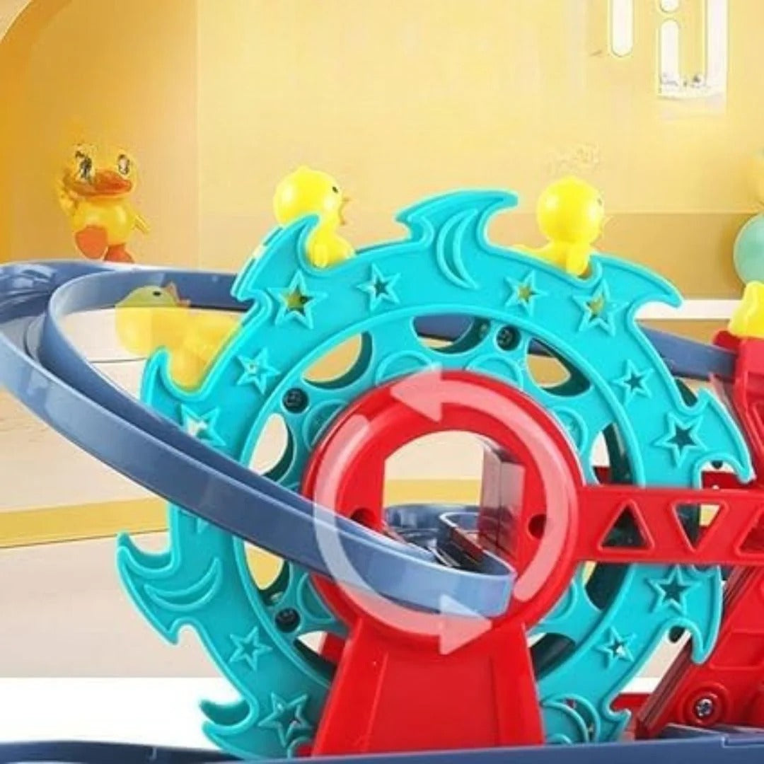 Fire Truck With Duck Slide