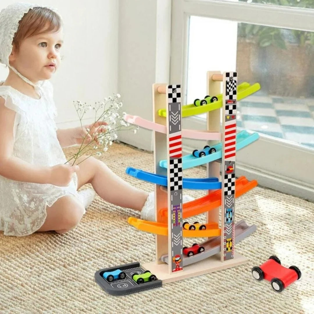 Racing Ramp – Classic car racetrack for children
