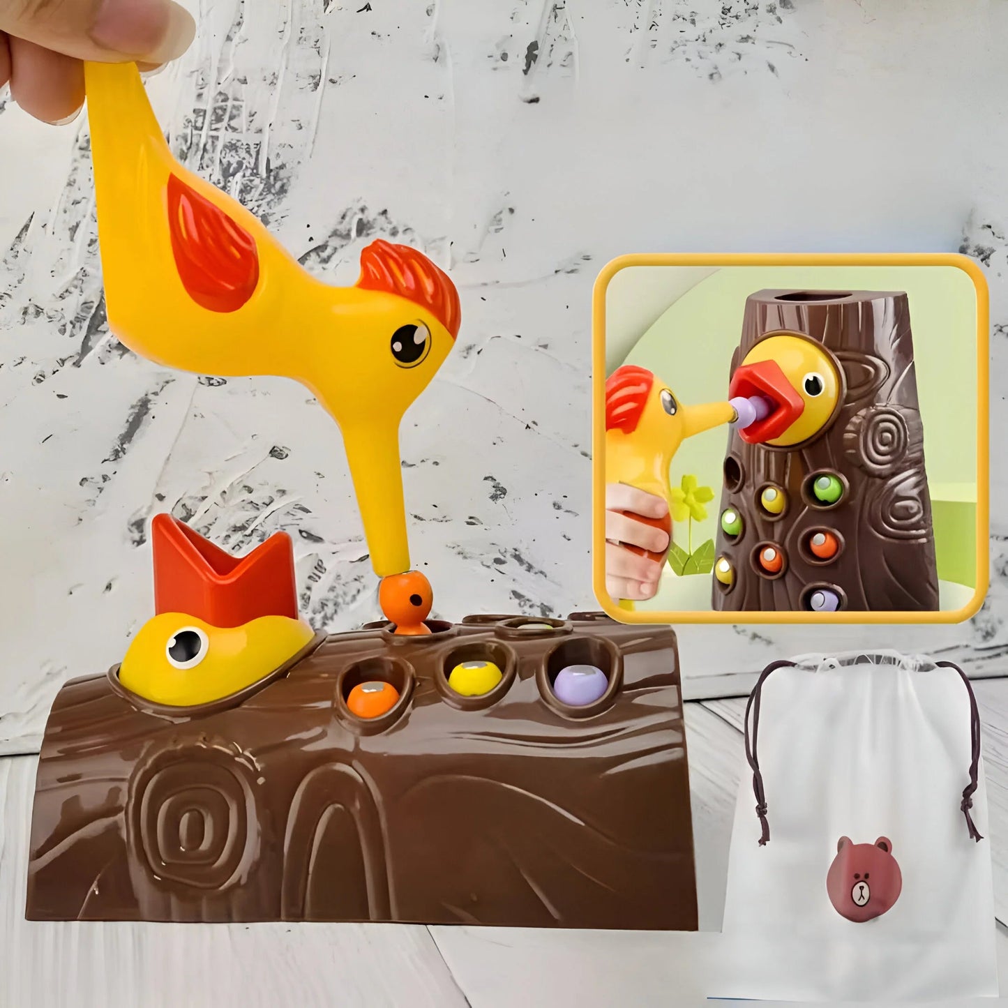 MamaBird - Interactive game for feeding & learning