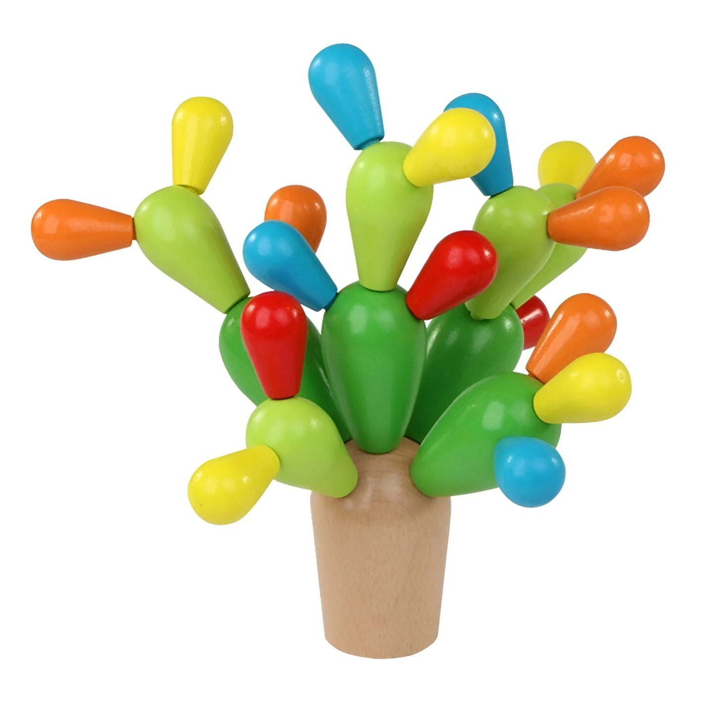 Sensory Cactus Stacking Game