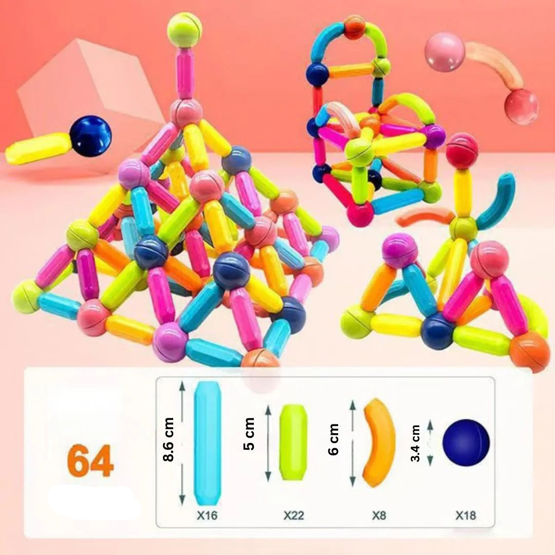 Magnetic Building Set For Children