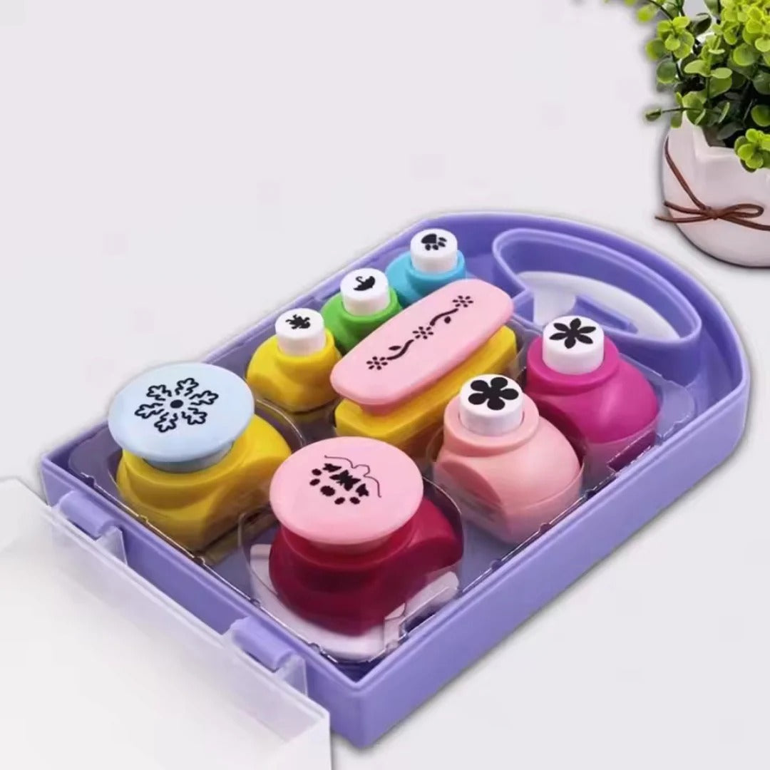 Safe Cutting And Punching Set For Kids
