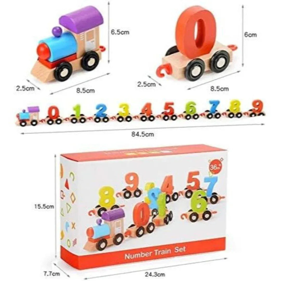 Montessori Wooden Train