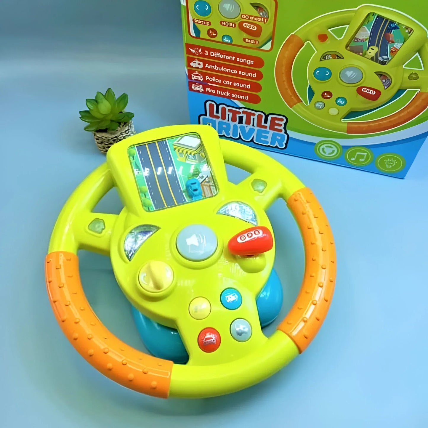 Interactive Toy Steering Wheel