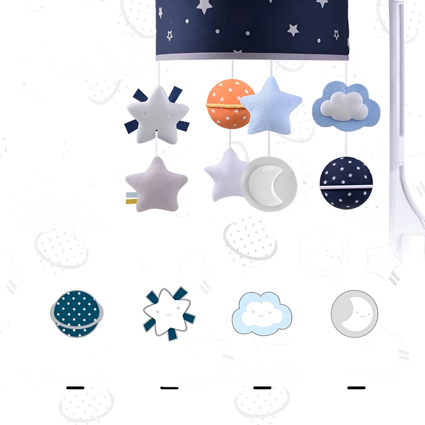 Star Sound – Music mobile with music box for the baby's bed