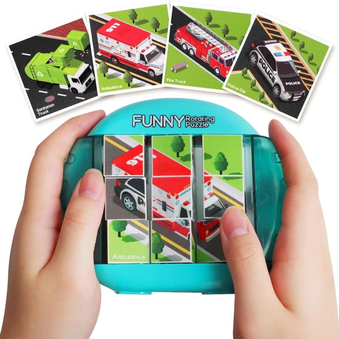 Animal Spinning Puzzle For Children