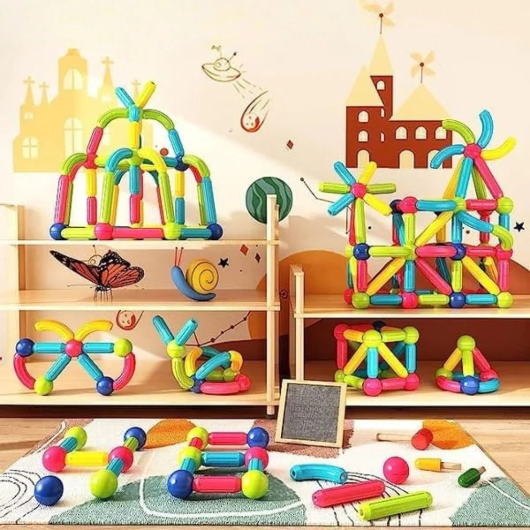 Magnetic Building Set For Children