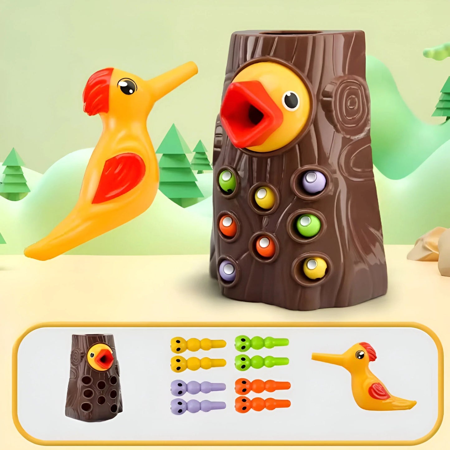 MamaBird - Interactive game for feeding & learning