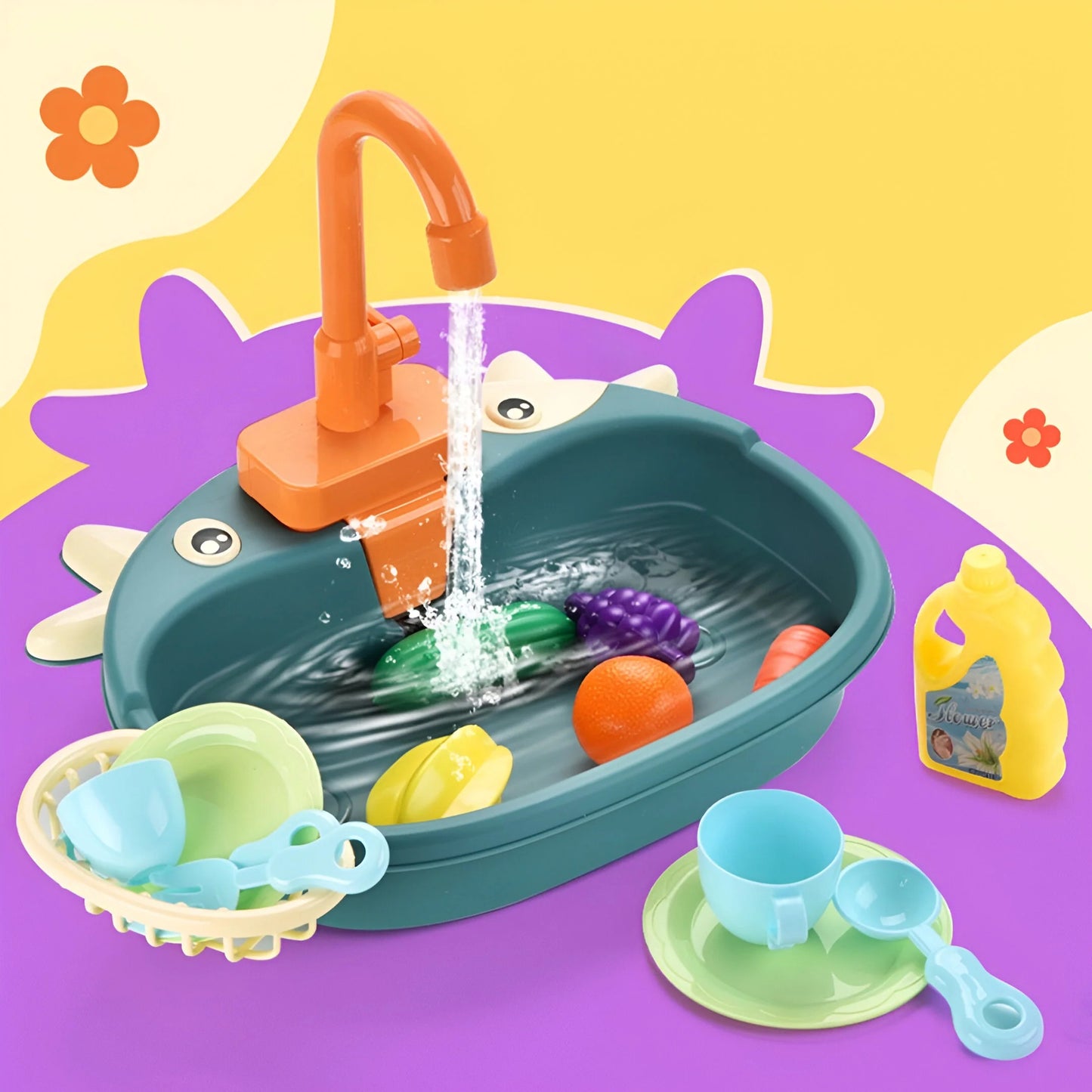 SinkFun - Interactive Play Sink With Water Function