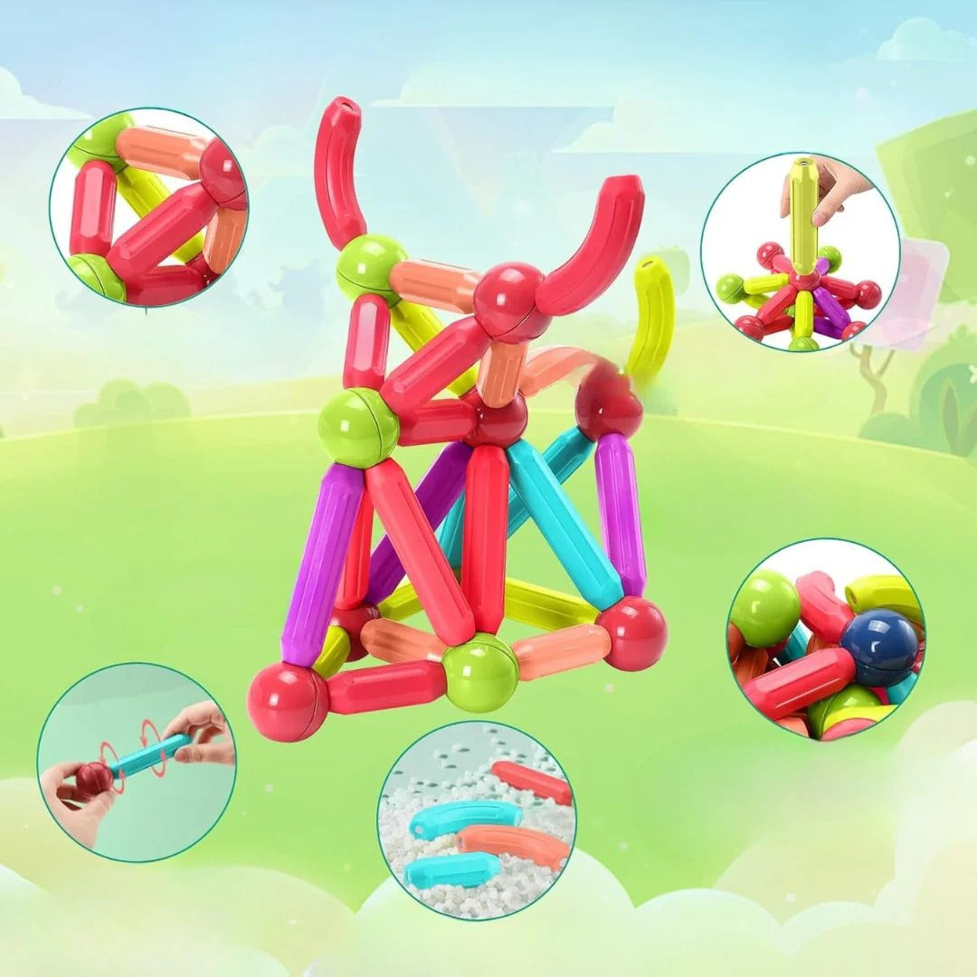 Magnetic Building Set For Children