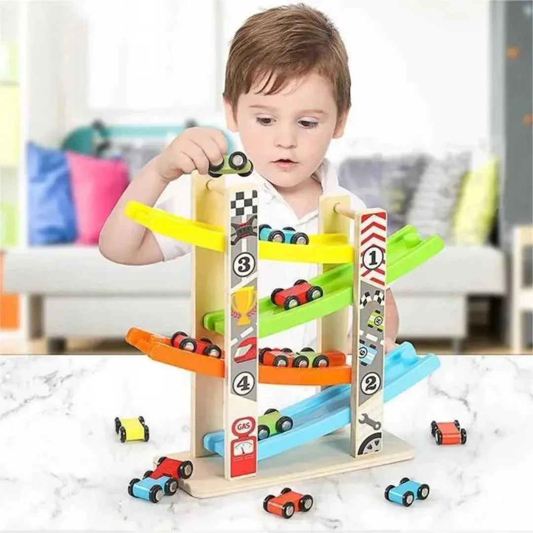 Racing Ramp – Classic car racetrack for children