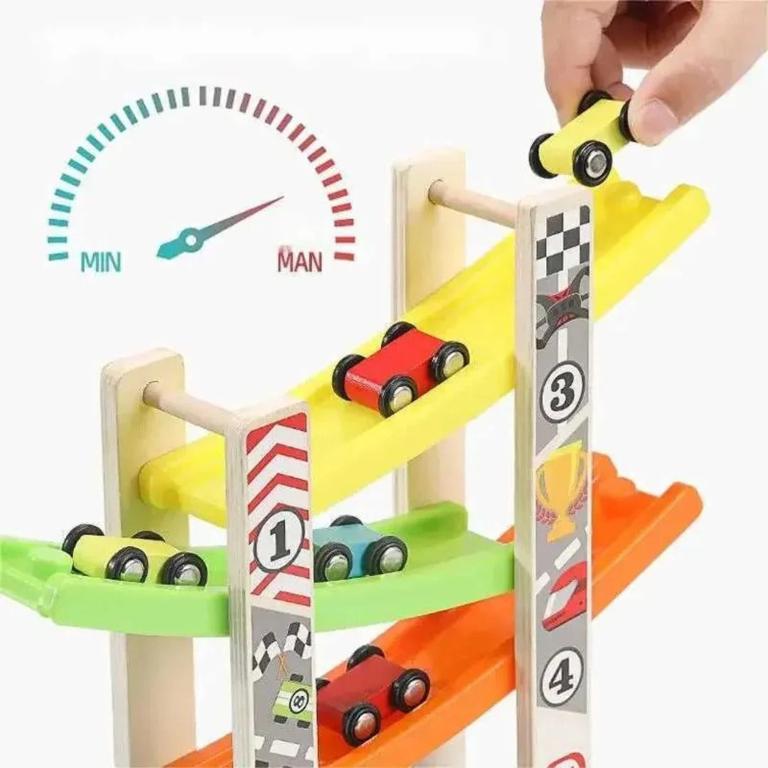 Racing Ramp – Classic car racetrack for children