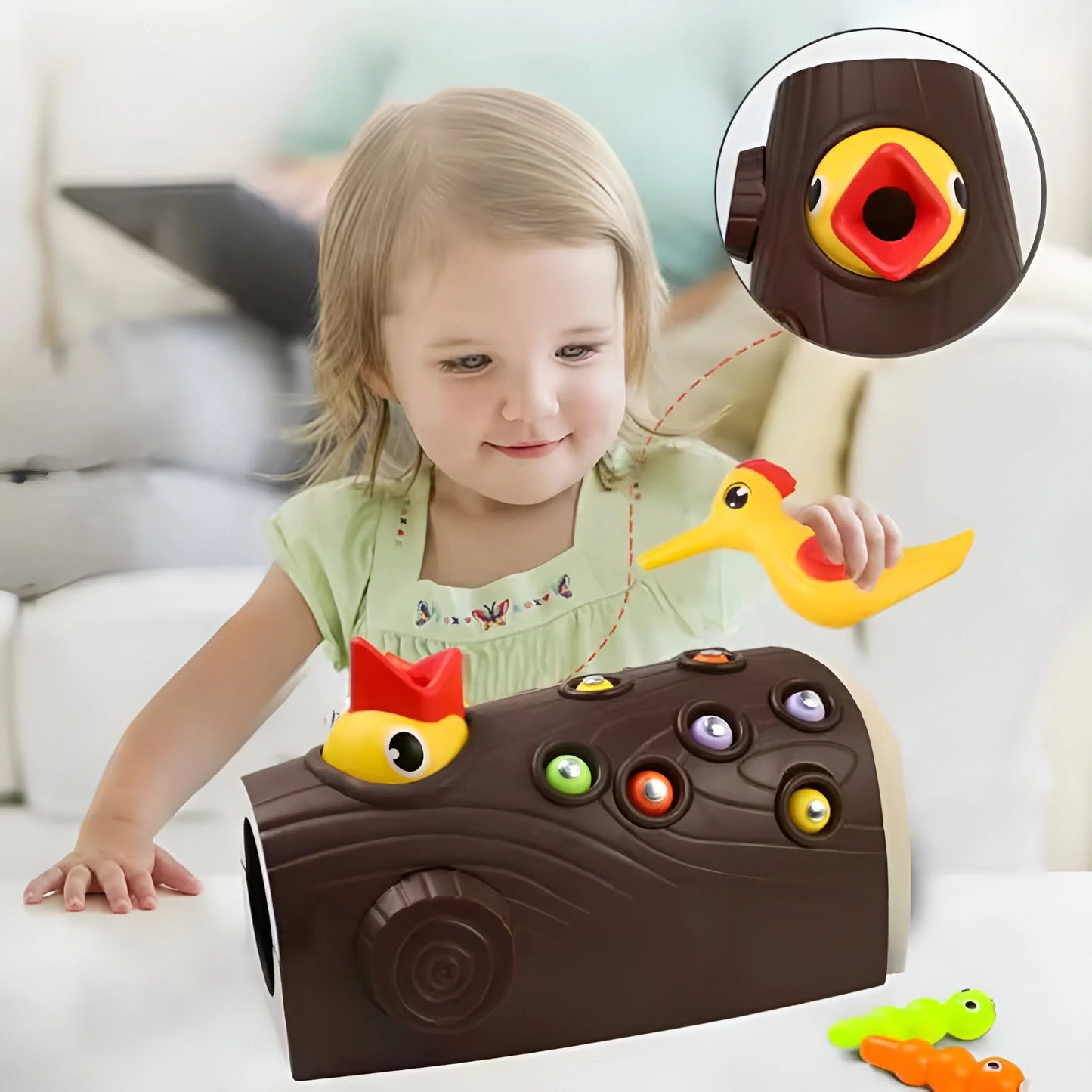 MamaBird - Interactive game for feeding & learning