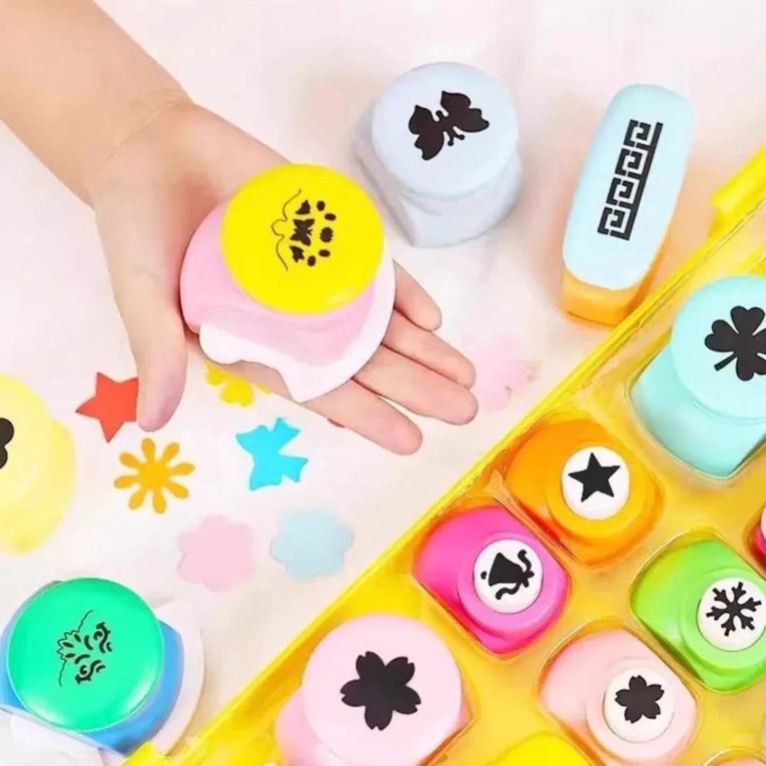 Safe Cutting And Punching Set For Kids