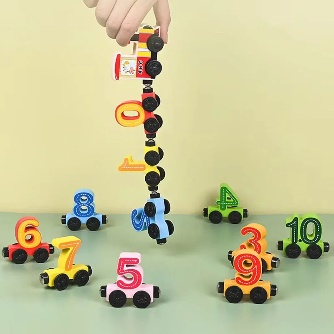 Montessori Wooden Train
