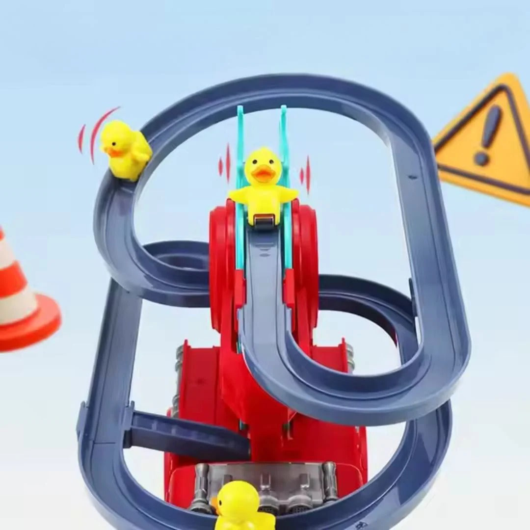 Fire Truck With Duck Slide