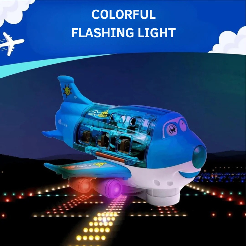 Adventure airplane for little explorers