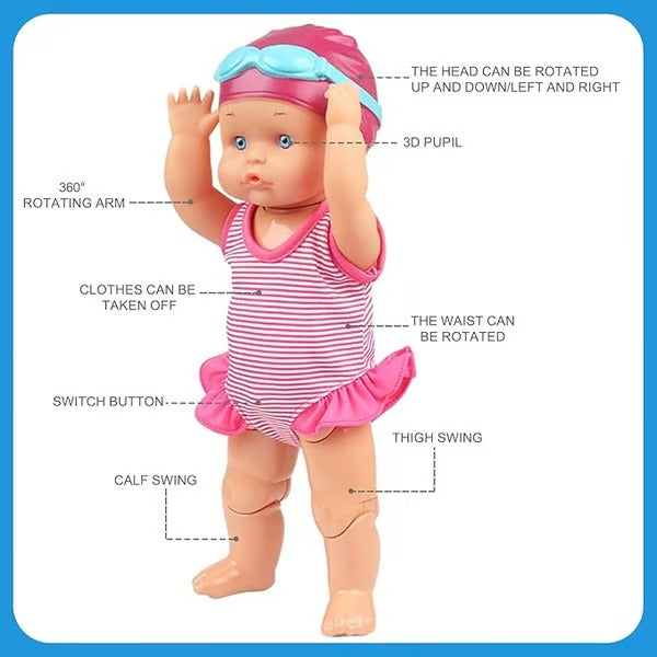 FloatieDoll - The Interactive Swimming Friend