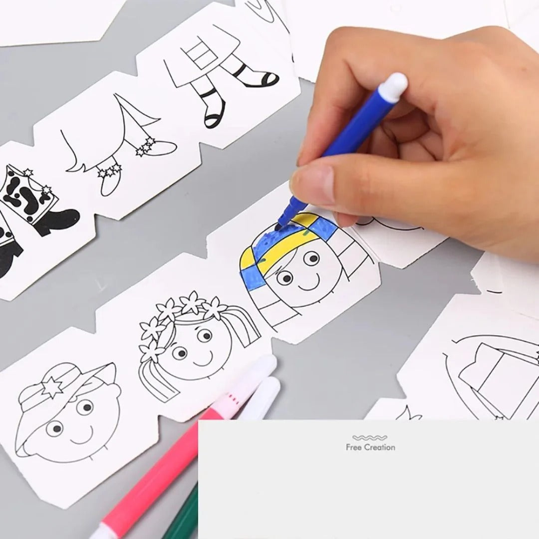Art Puzzle – Creative plug-in and laying game