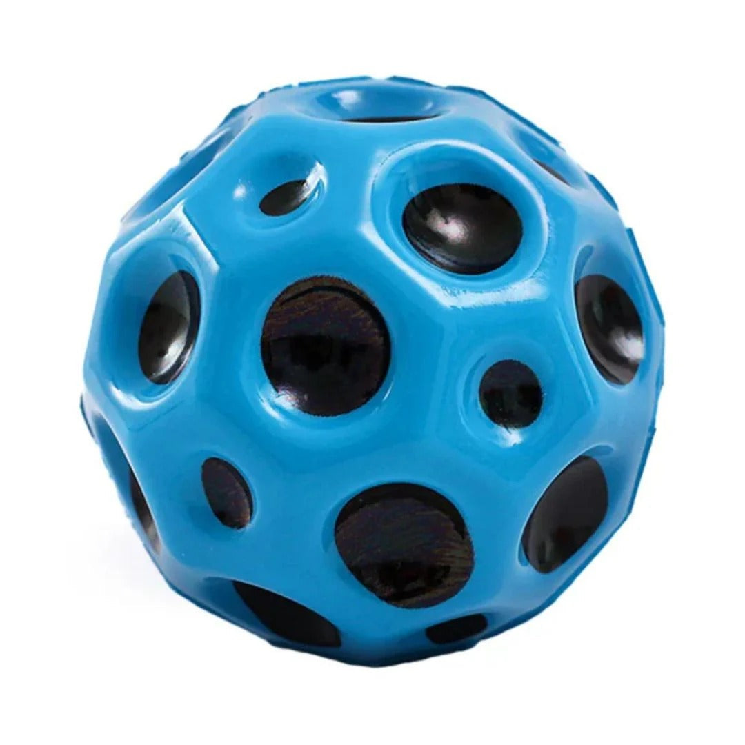 Anti-stress ball for squeezing and bouncing