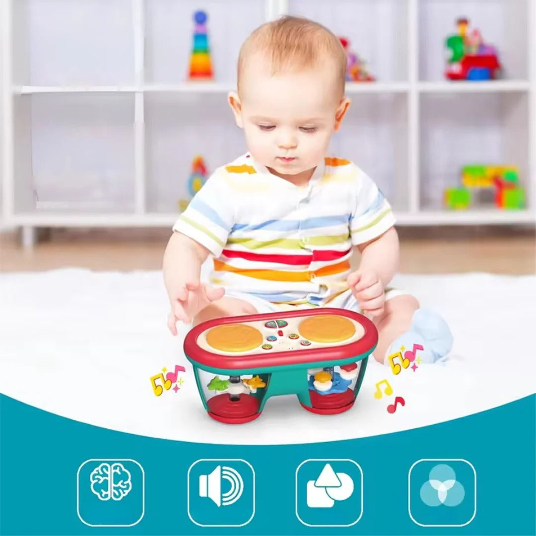 Musical toy with rhythm and lights