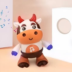 The funny dancing cow with music and moves