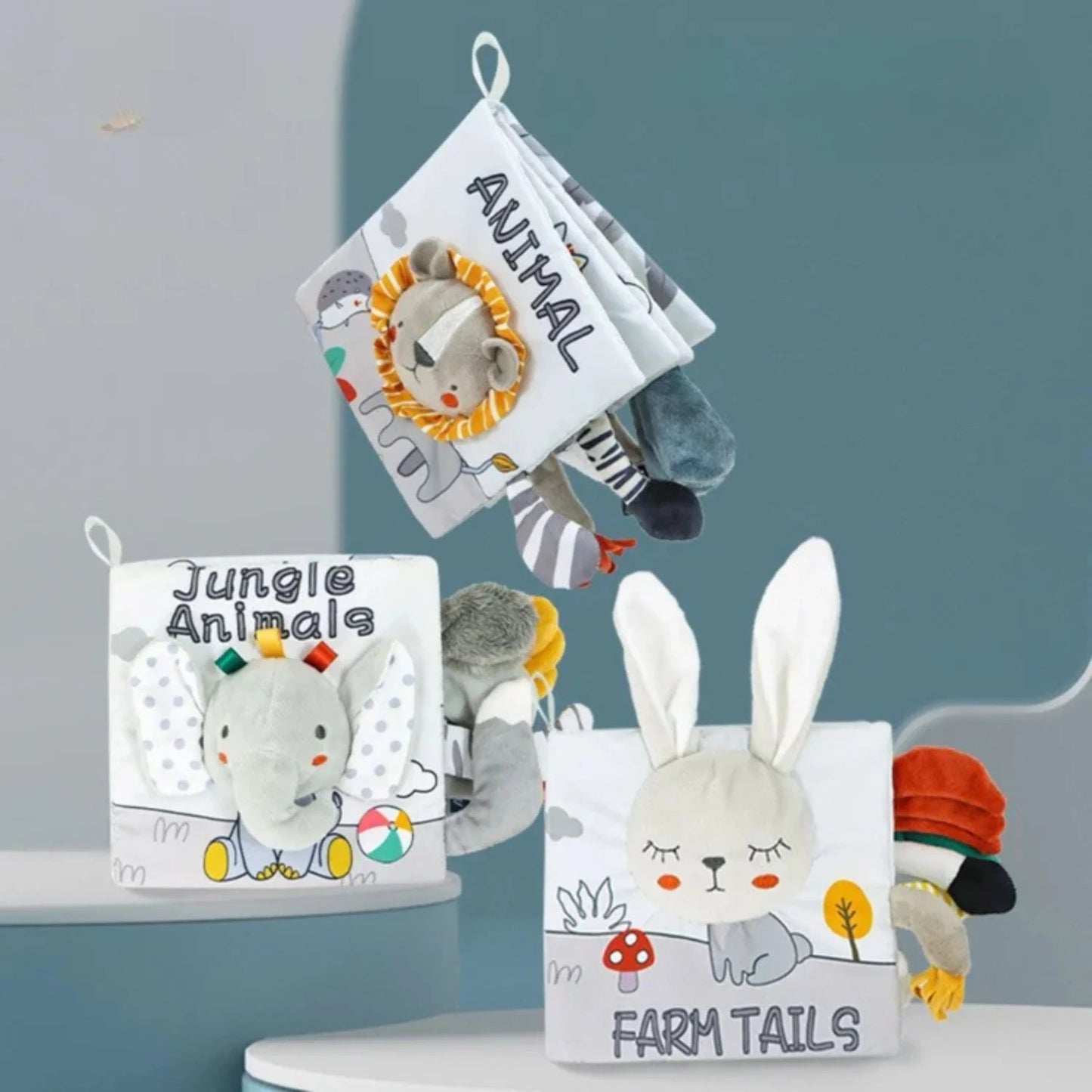 Soft Discovery Game Book with Sensory Elements