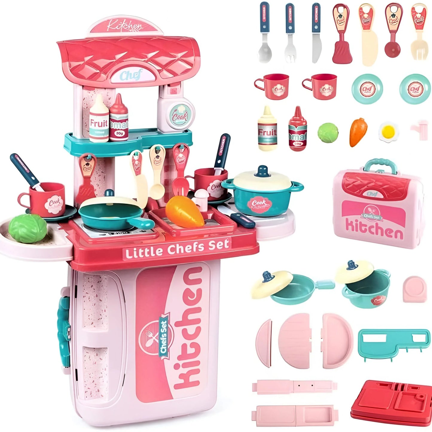 CookingCase – Play kitchen in a practical carrying case