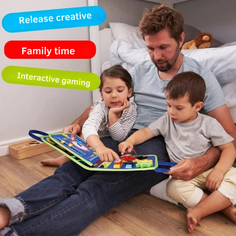 Montessori Busy Board For Children