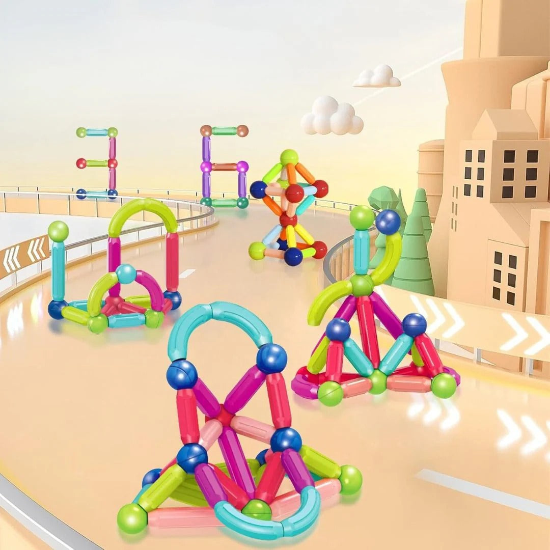 Magnetic Building Set For Children