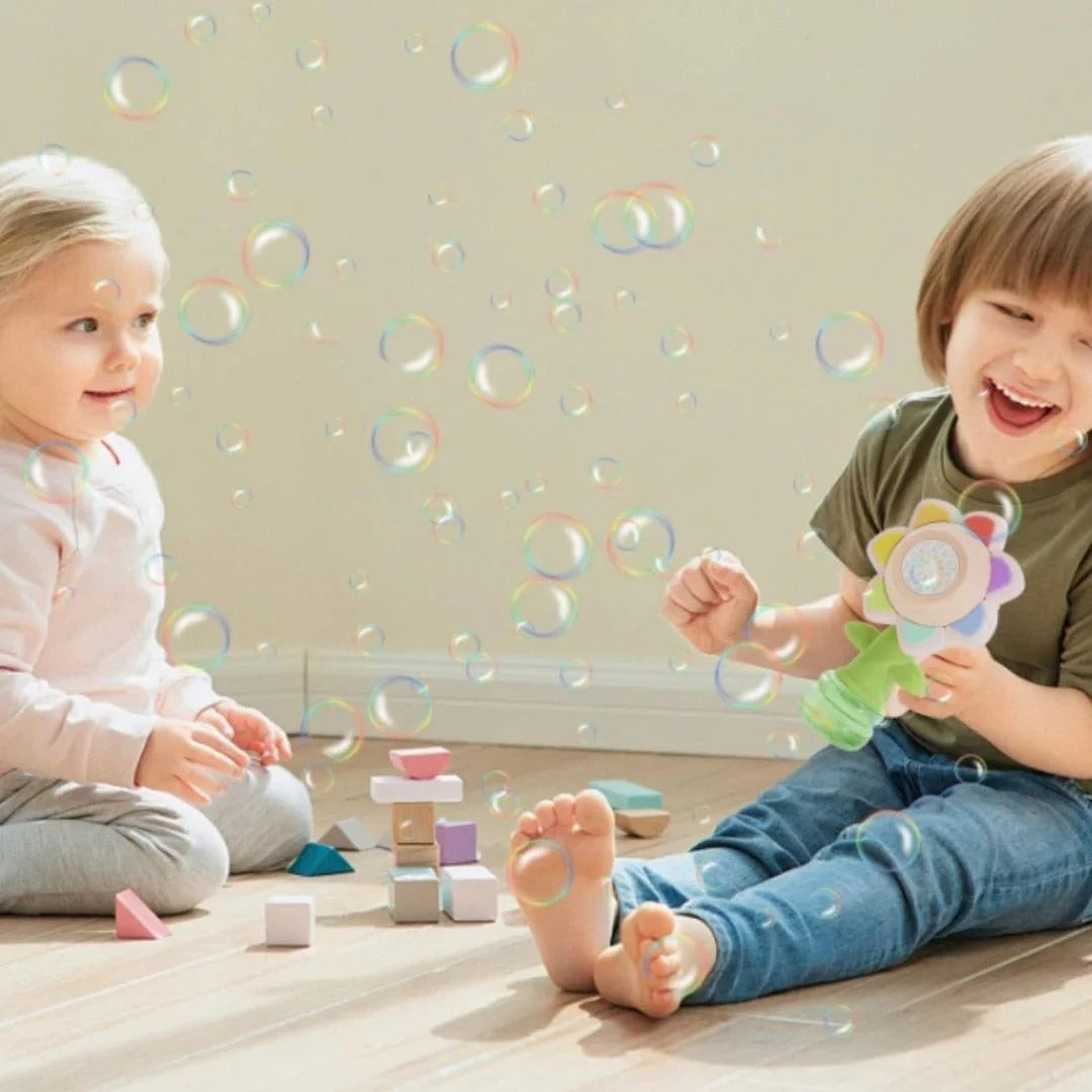 Magical Soap Bubble Flower
