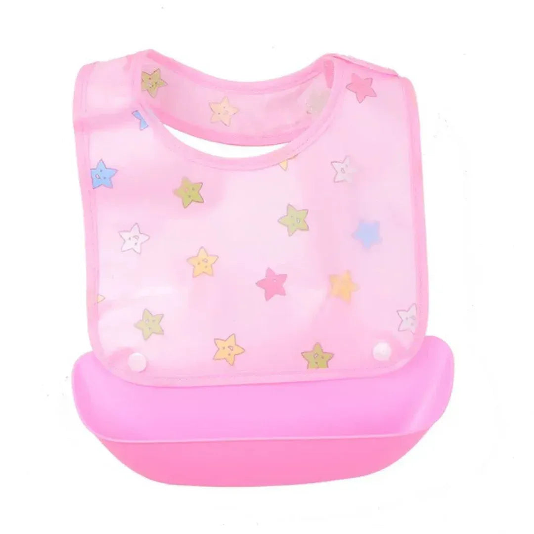 Baby Bib With Catch Tray
