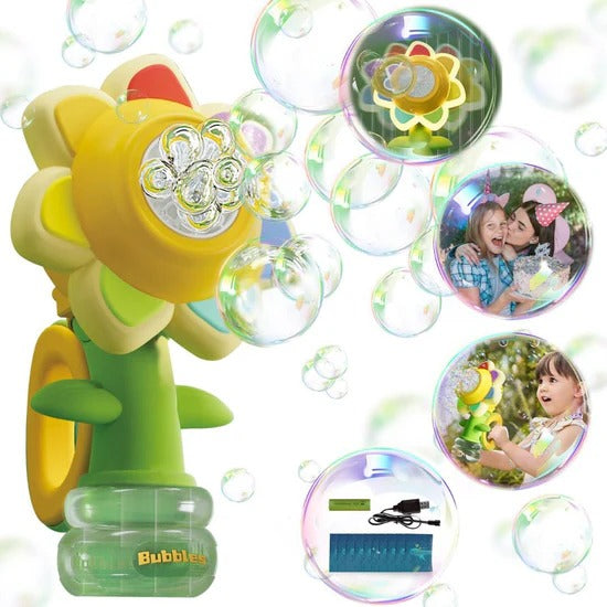 Magical Soap Bubble Flower