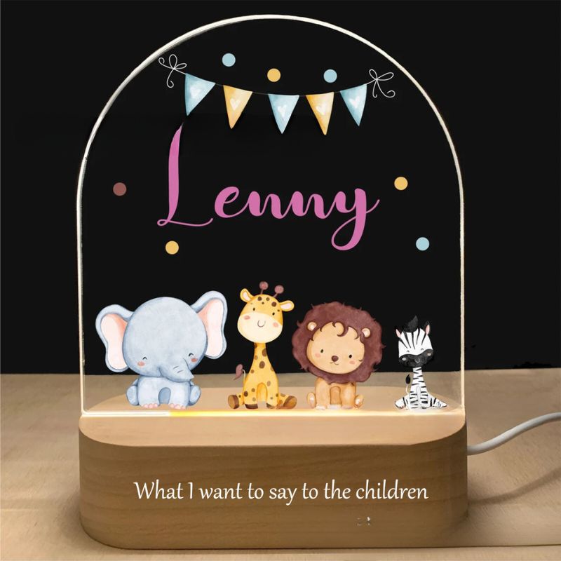 Sweet Dreams Glow - Custom Kids Night Light