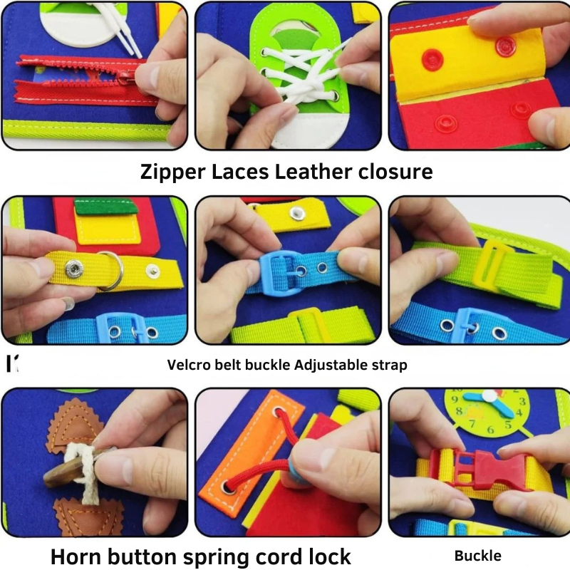 Montessori Busy Board For Children