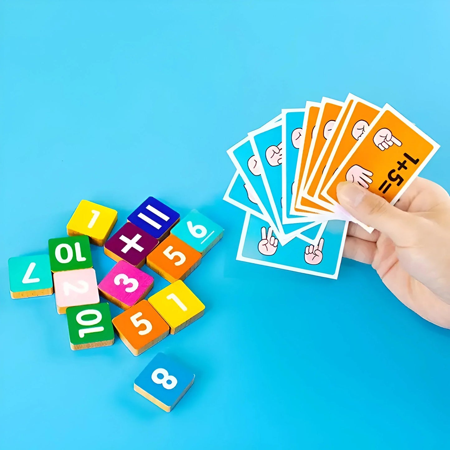Montessori Finger Math Learning Game