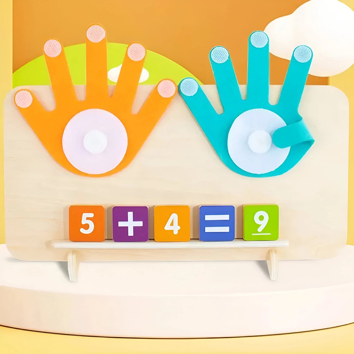 Montessori Finger Math Learning Game