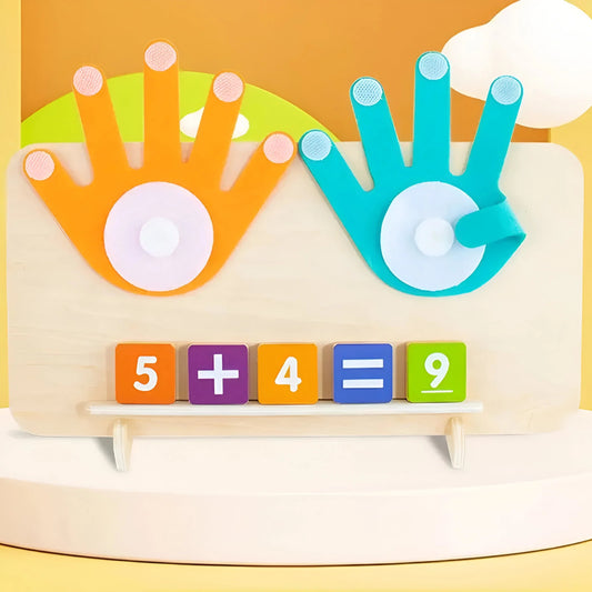 Montessori Finger Math Learning Game