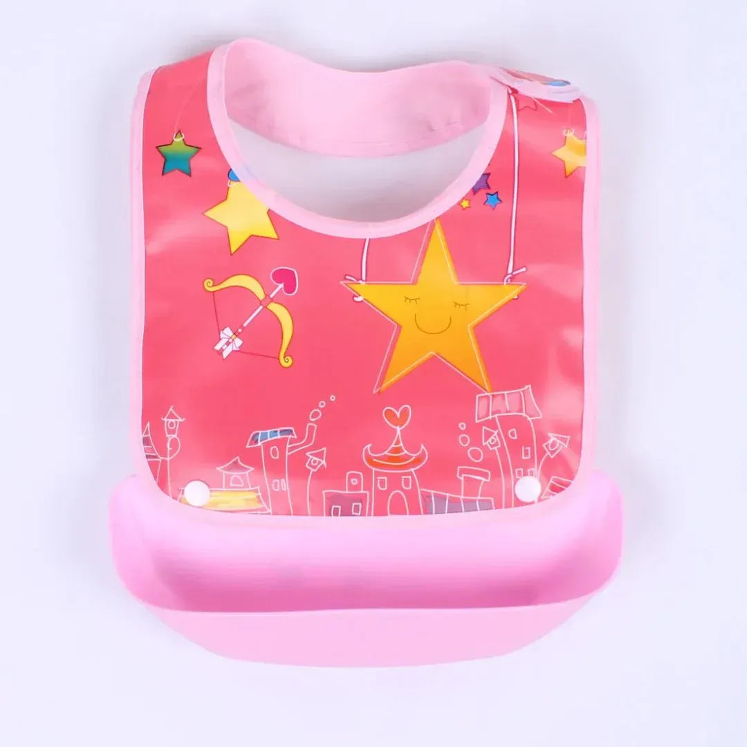 Baby Bib With Catch Tray