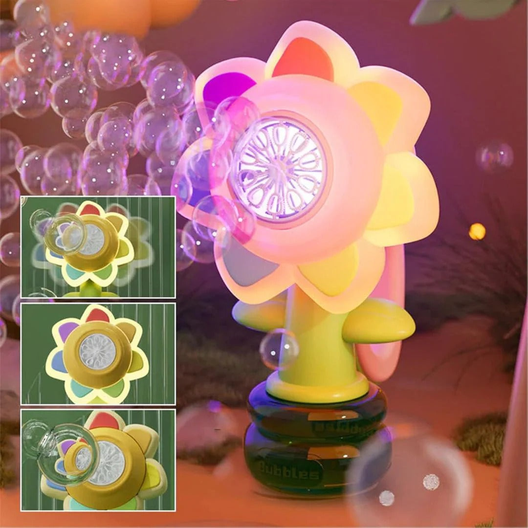 Magical Soap Bubble Flower