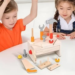 Carpenter's tool set for little builders