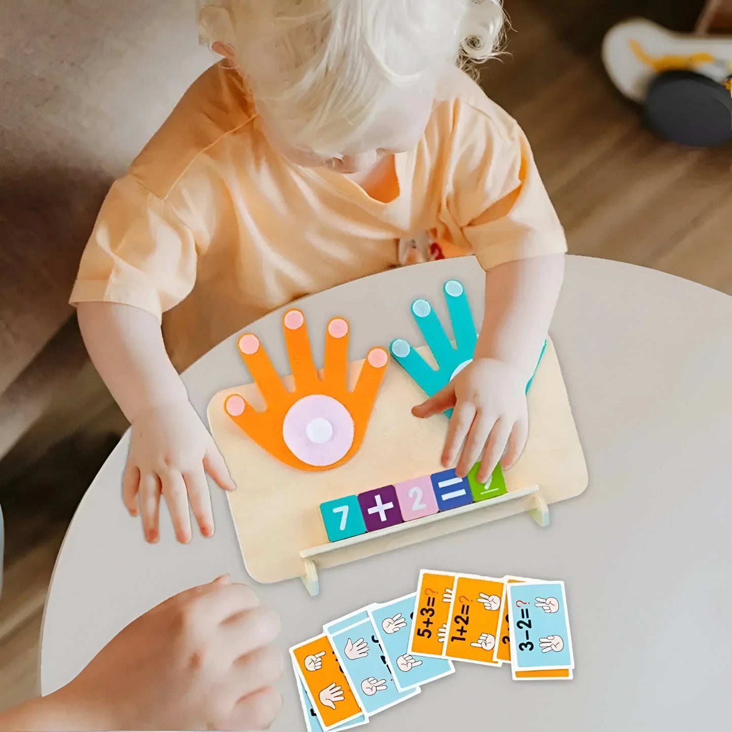Montessori Finger Math Learning Game