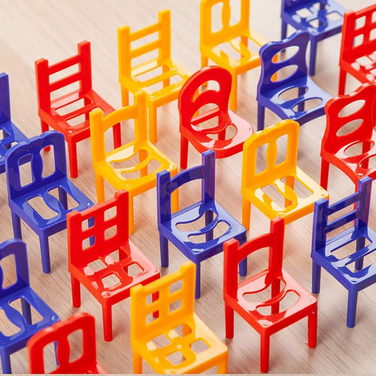 Montessori Stacking Chairs Game